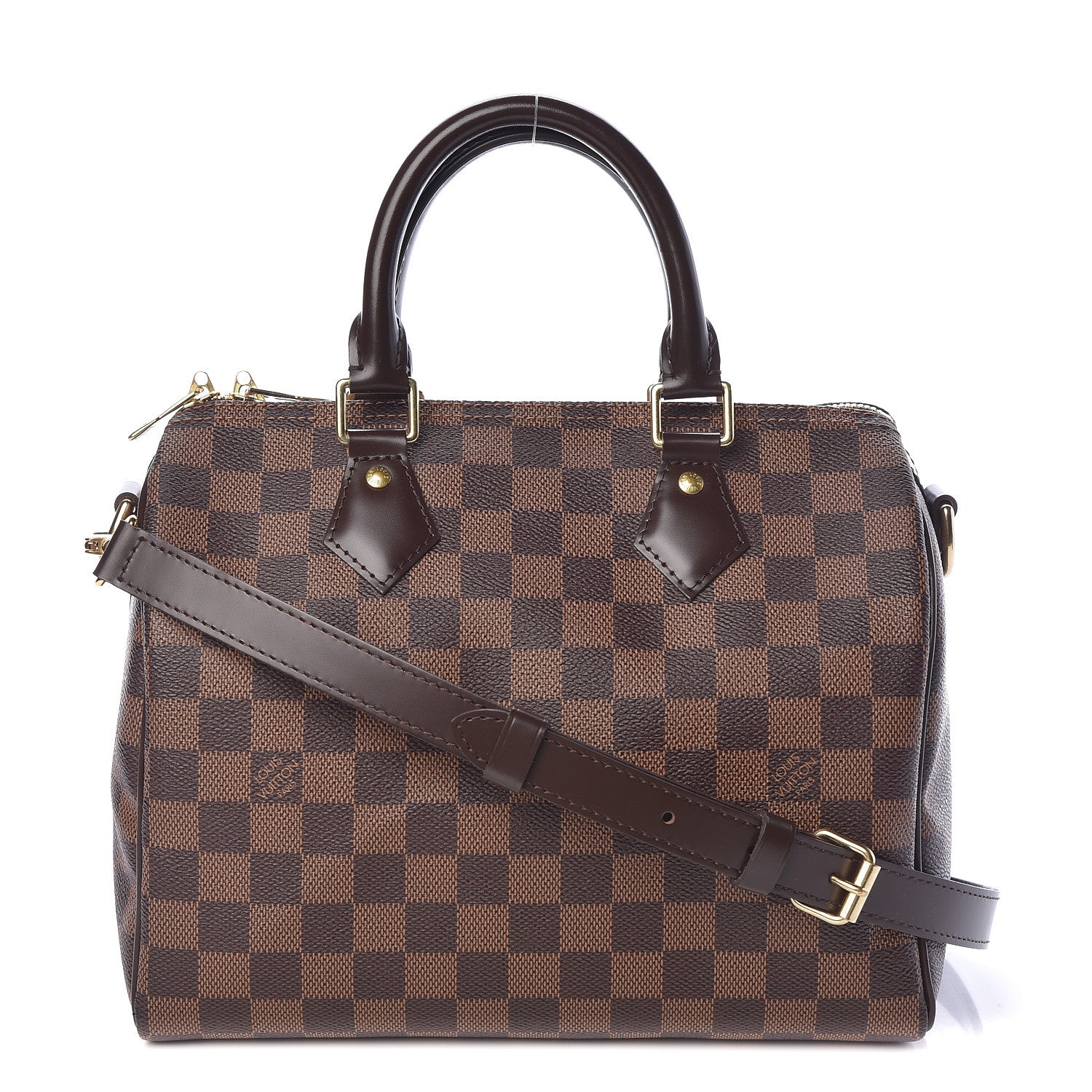 Louis Vuitton Damier Ebene Speedy Bandouliere 25 1 of 10