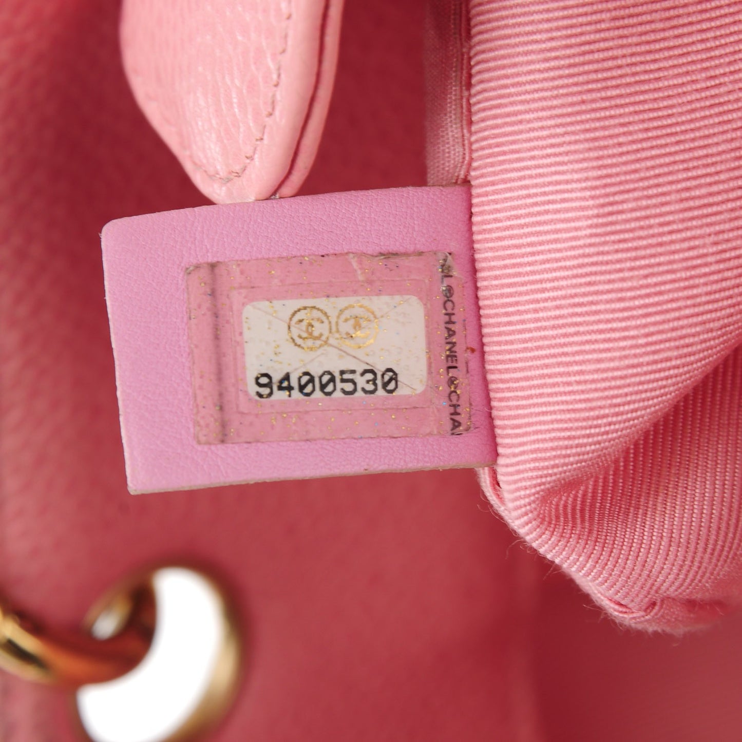 Caviar Quilted Petit Shopping Tote PST Pink