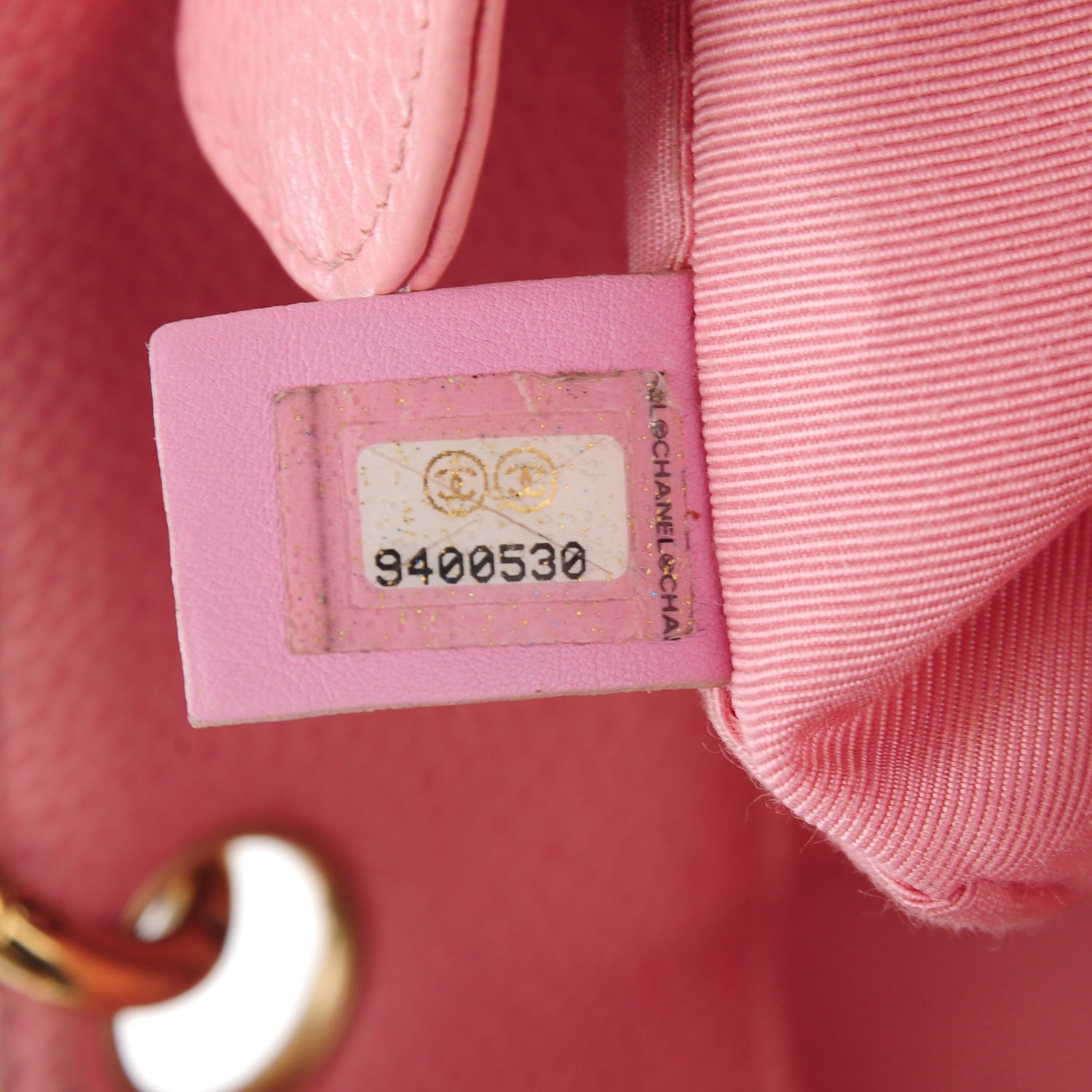 Chanel Caviar Quilted Petit Shopping Tote PST Pink 5 of 7