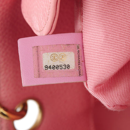 Chanel Caviar Quilted Petit Shopping Tote PST Pink 5 of 7