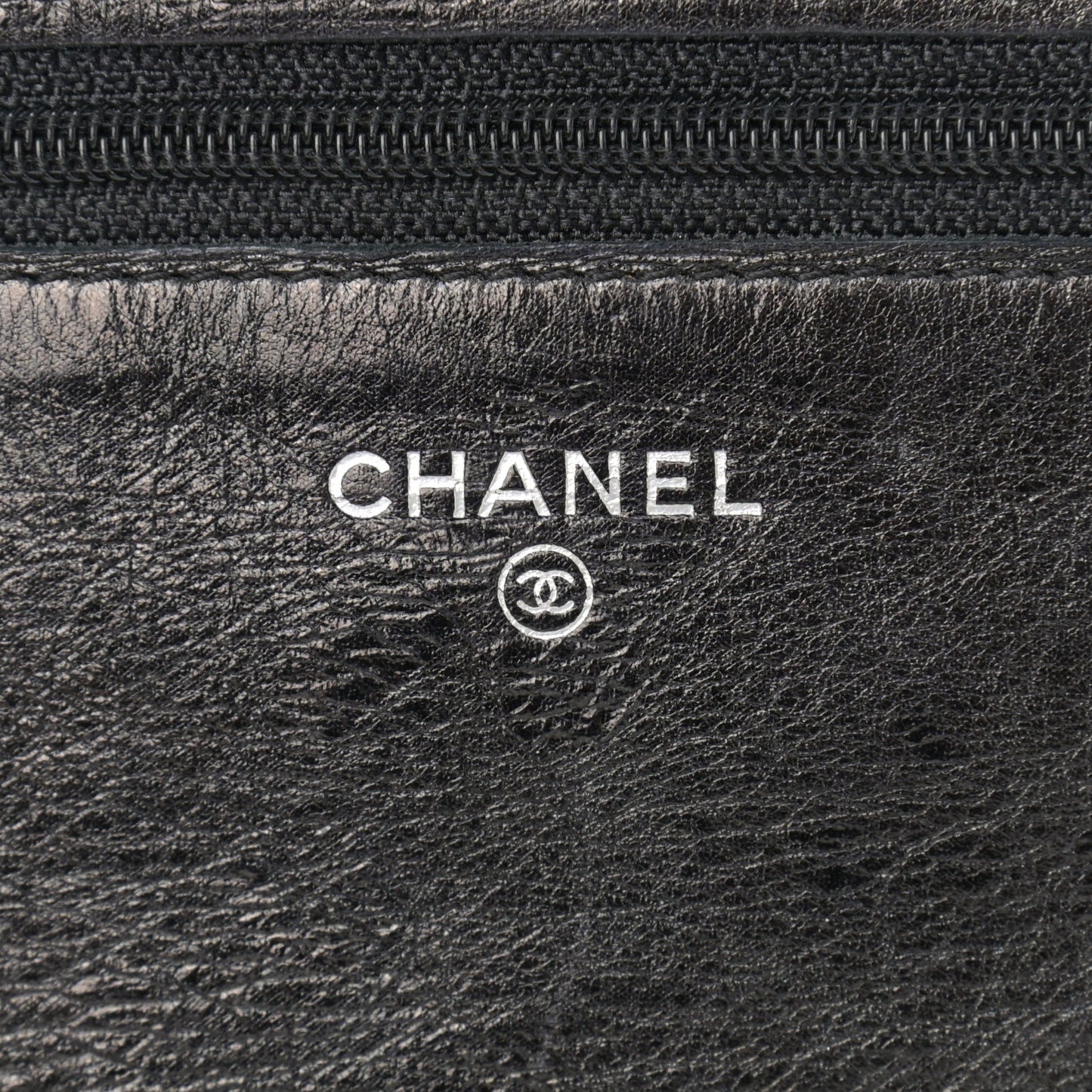Aged Calfskin Reissue Wallet On Chain WOC Black