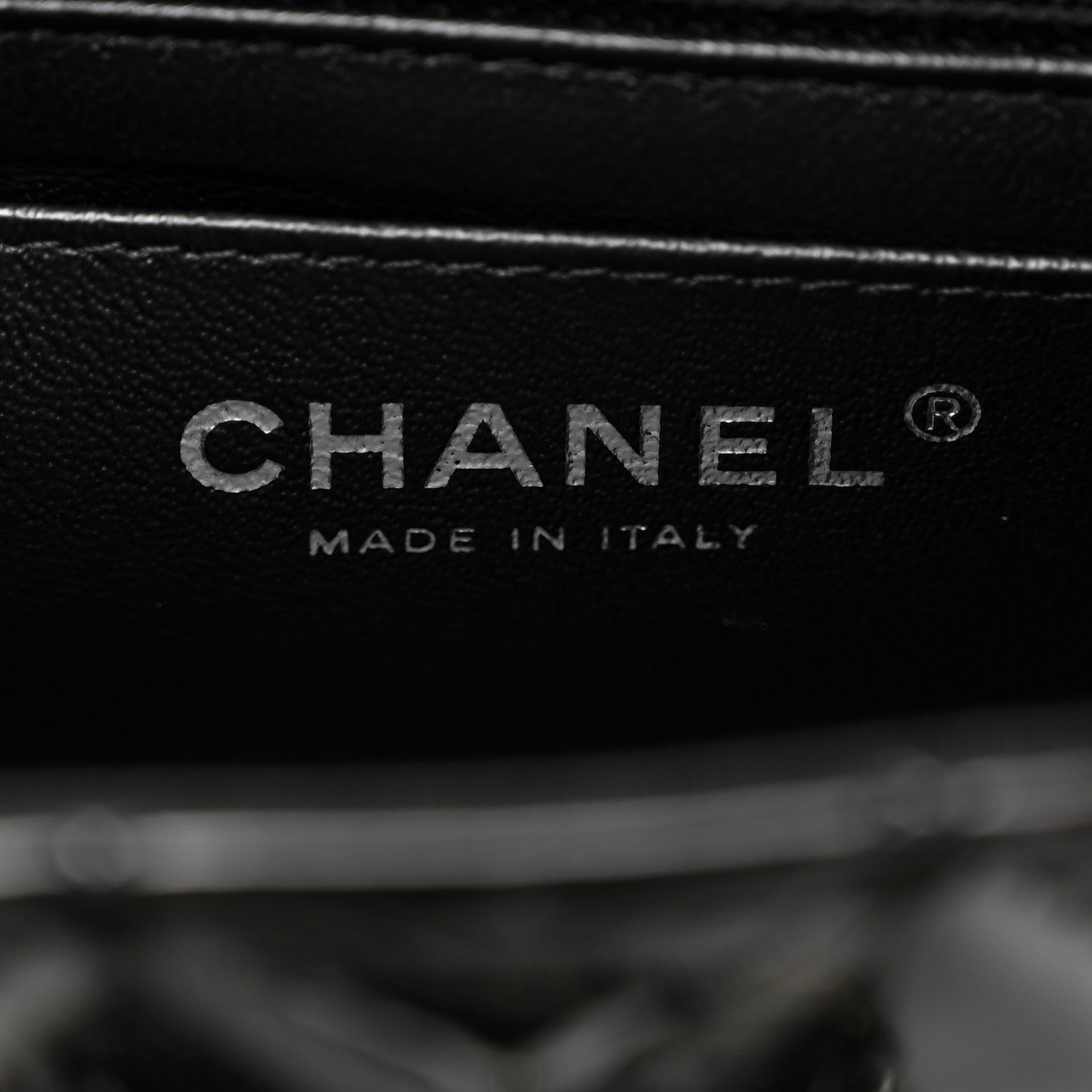 Chanel Patent Calfskin Quilted Bi-Color Mini Rectangular Flap Pink Black 6 of 10