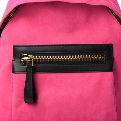 Tom Ford Suede Buckley Backpack Pink 9 of 9