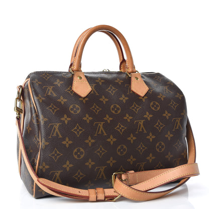 Louis Vuitton Monogram Speedy Bandouliere 30 3 of 24