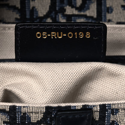 Christian Dior Oblique Saddle Bag Blue 7 of 9
