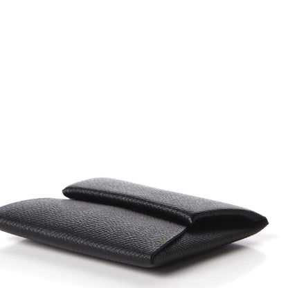 Hermes Epsom Bastia Coin Purse Black 5 of 8