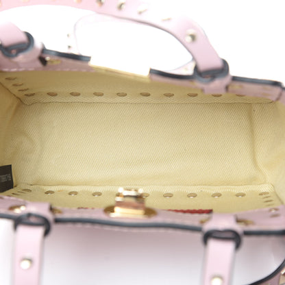 Valentino Garavani Vitello Micro Rockstud Tote Cipria 6 of 14