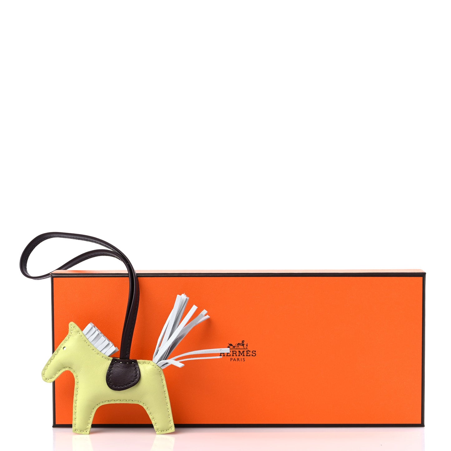 Milo Lambskin Grigri Rodeo Horse Bag Charm PM Jaune Bourgeon Bleu Brume Rouge Sellier