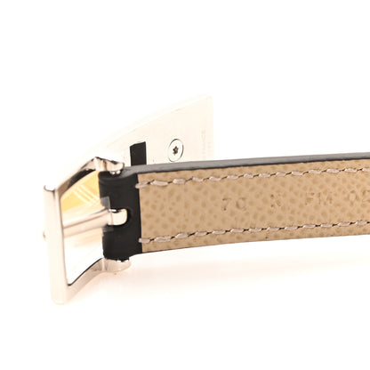 Hermes Swift Epsom 13mm Lucky 15 Belt 70 28 Black Trench 3 of 5