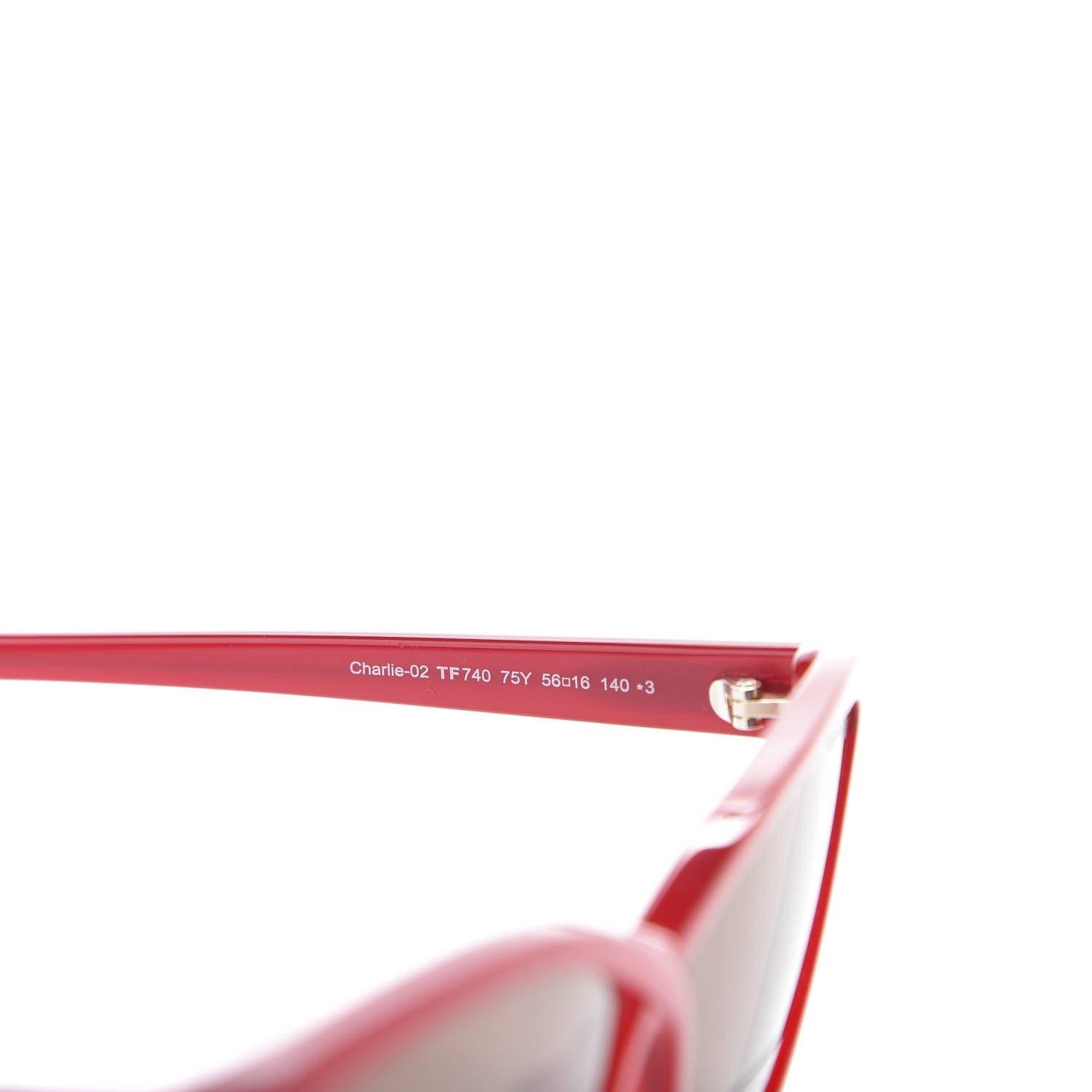 Tom Ford Charlie 02 Sunglasses TF740 Red 6 of 6
