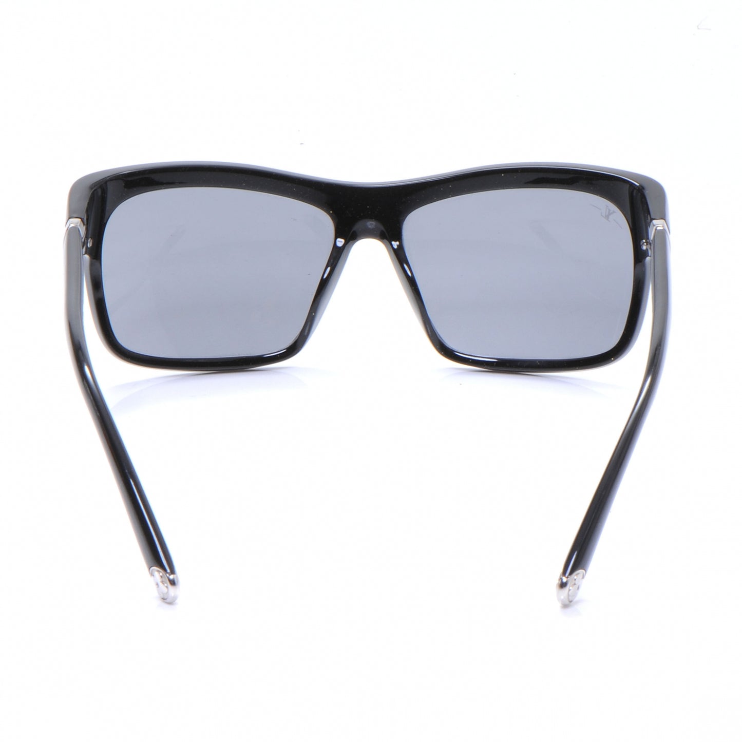 Acetate Dahlia Carre Sunglasses Black
