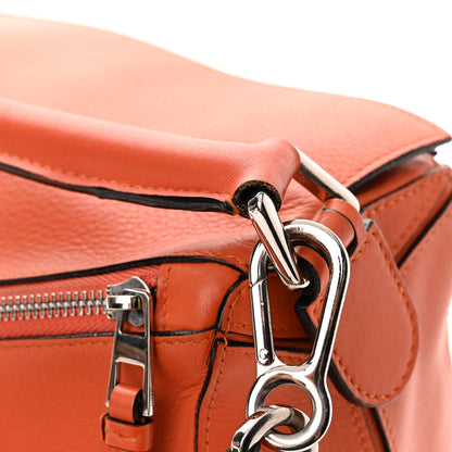Loewe Calfskin Medium Puzzle Bag Orange 12 of 12