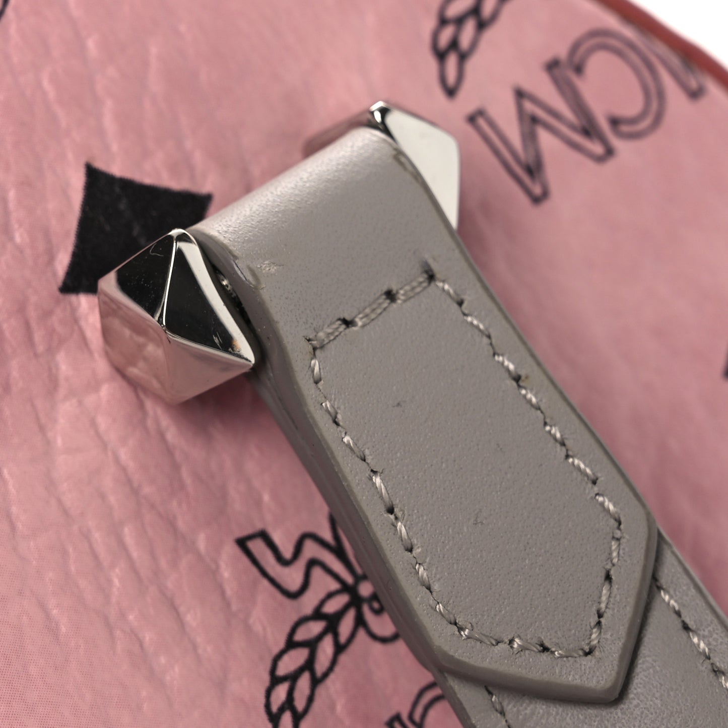 Visetos Mini Half Moon Crossbody Bag Soft Pink