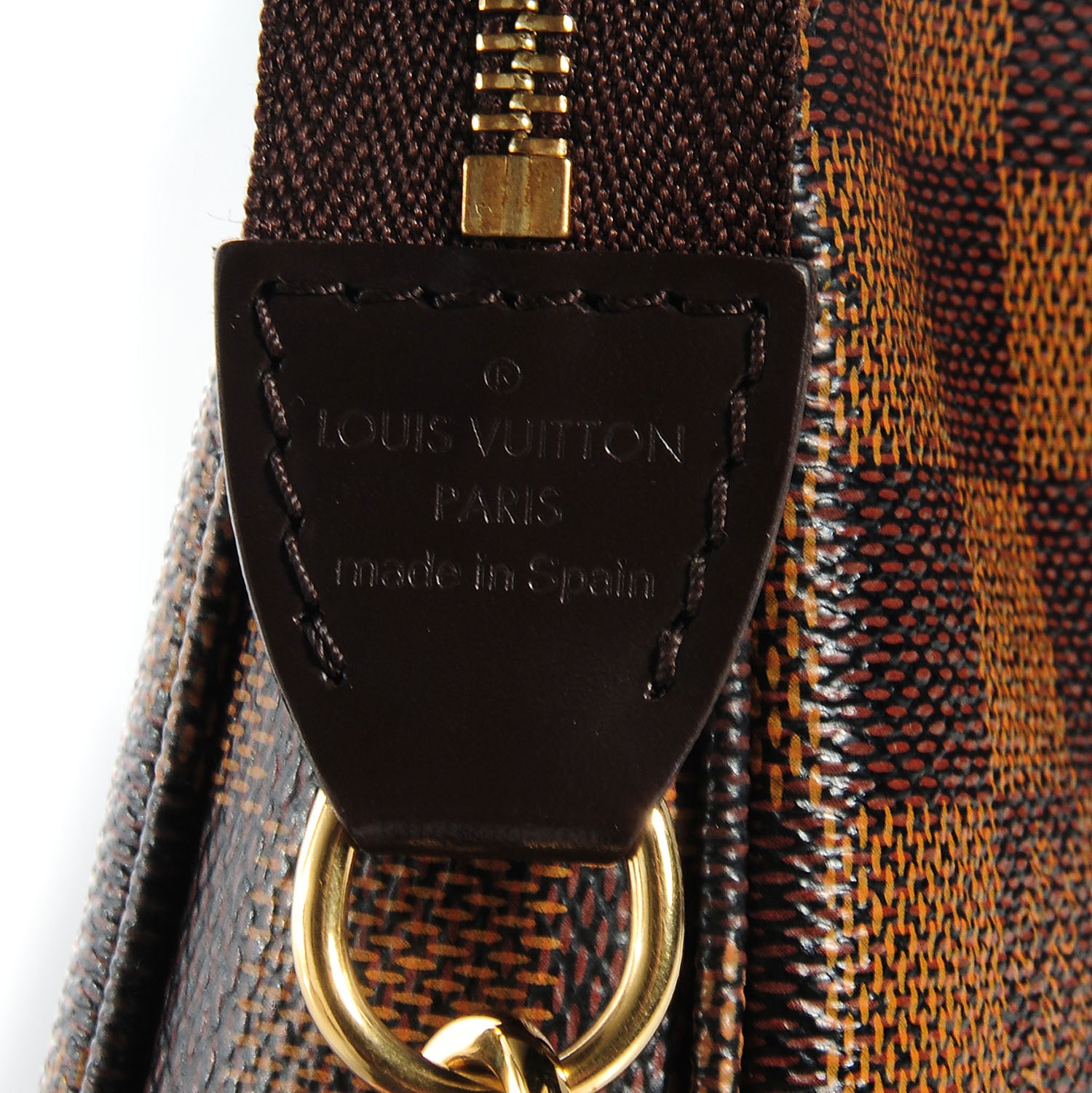 Louis Vuitton Damier Ebene Pochette Accessories NM 7 of 7