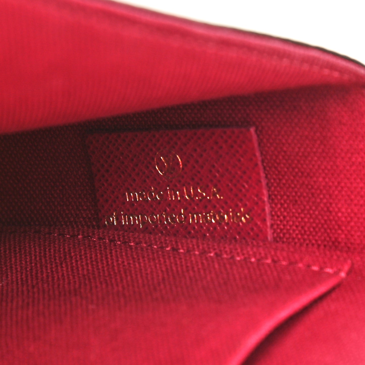 Monogram Pochette Felicie Chain Wallet Fuchsia