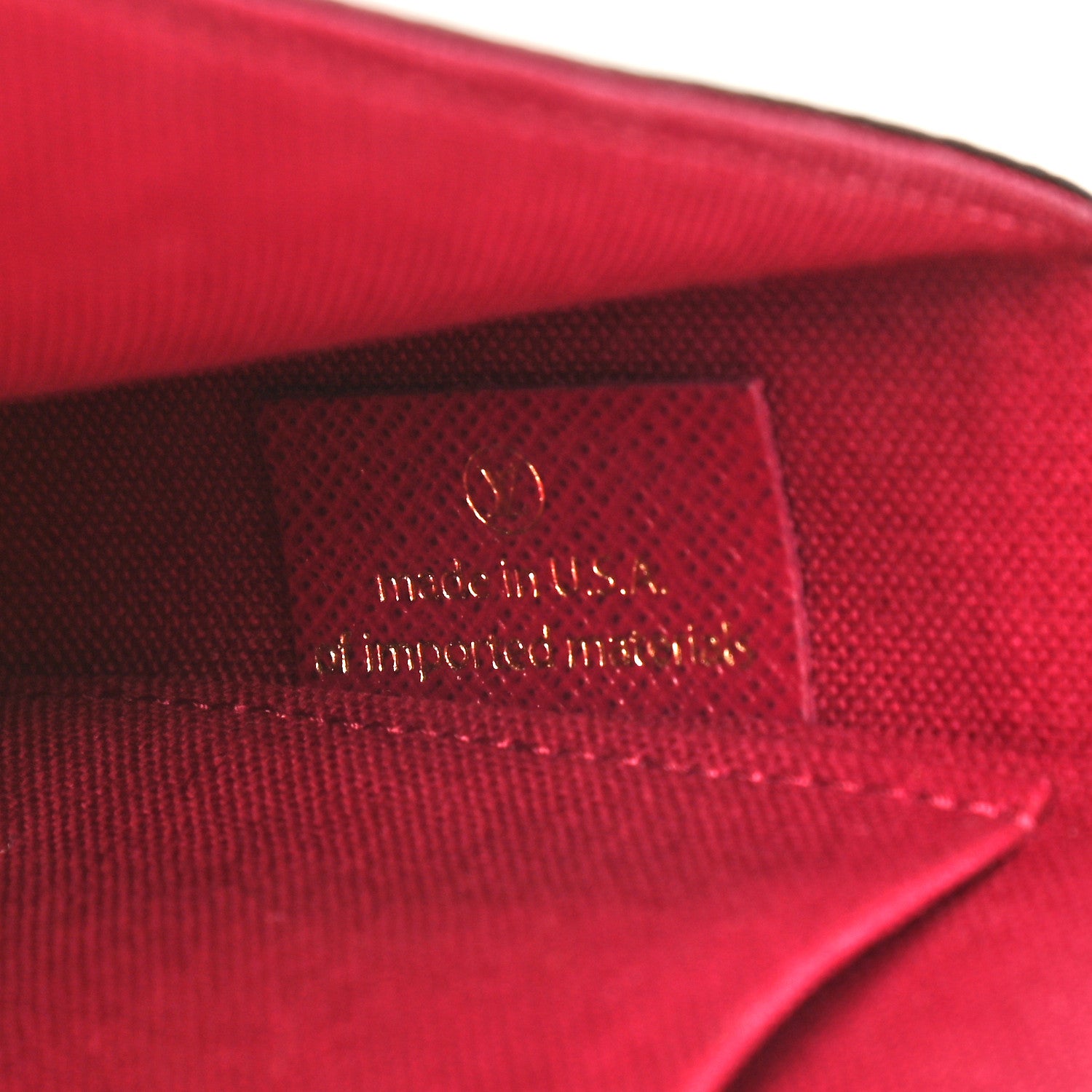 Louis Vuitton Monogram Pochette Felicie Chain Wallet Fuchsia 9 of 13