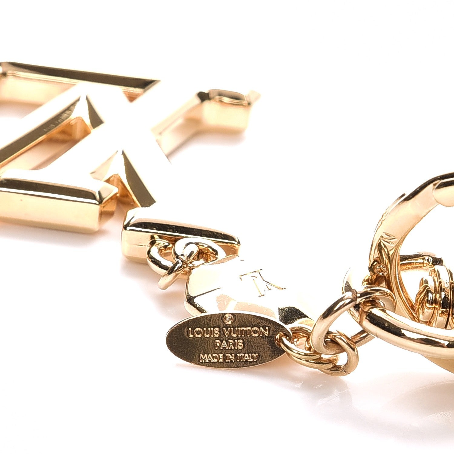 Louis Vuitton LV Facettes Key Holder Gold 3 of 4