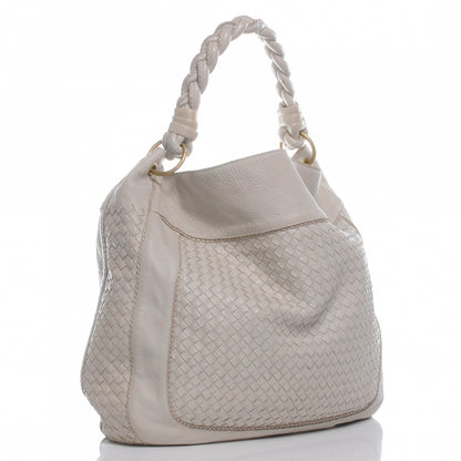 Bottega Veneta Cervo Intrecciato Shoulder Bag Pergamena 3 of 9
