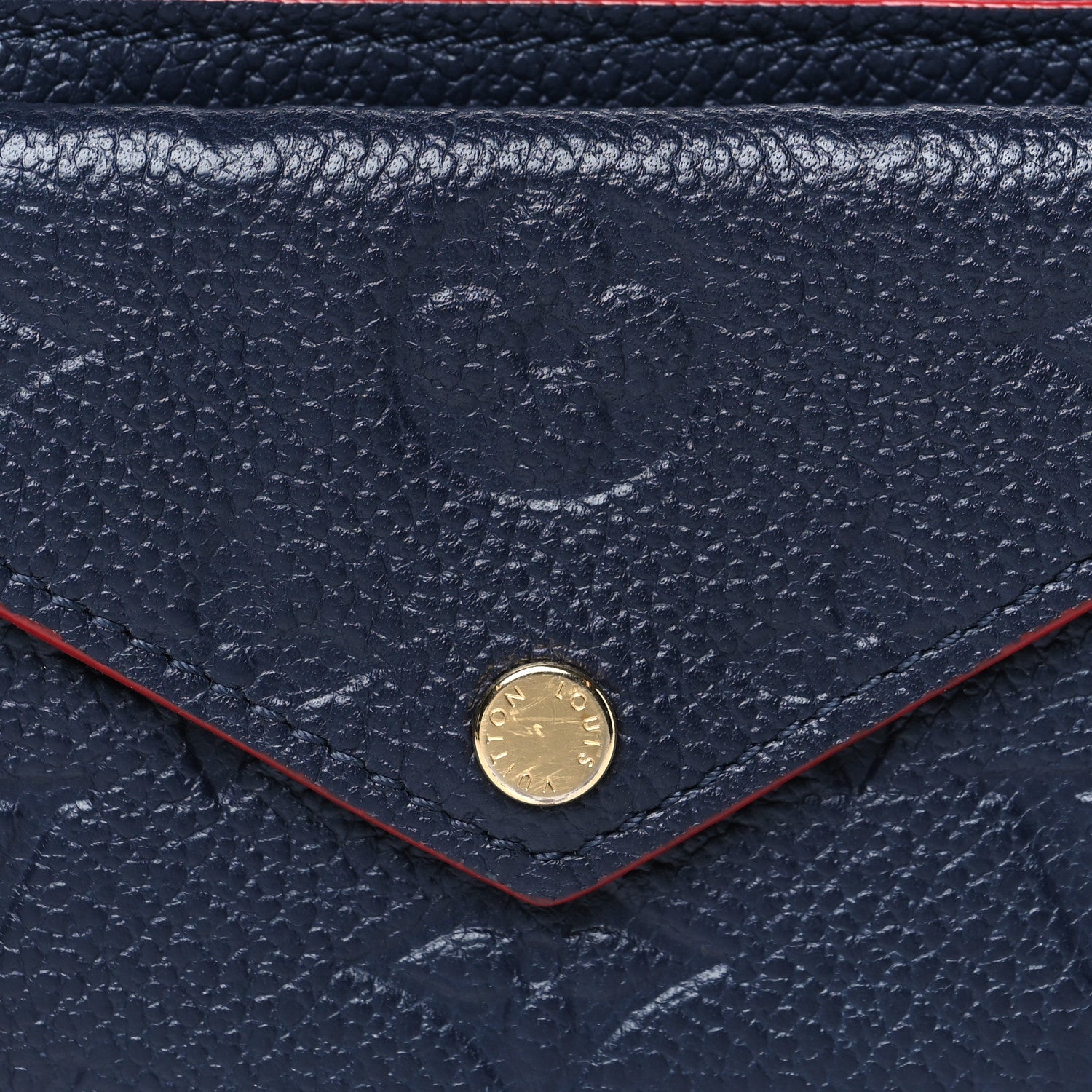 Louis Vuitton Empreinte Recto Verso Card Holder Marine Rouge 7 of 7