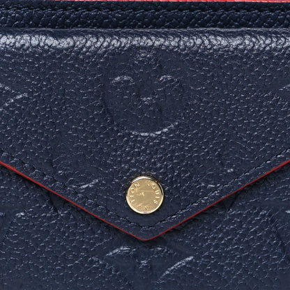 Louis Vuitton Empreinte Recto Verso Card Holder Marine Rouge 7 of 7