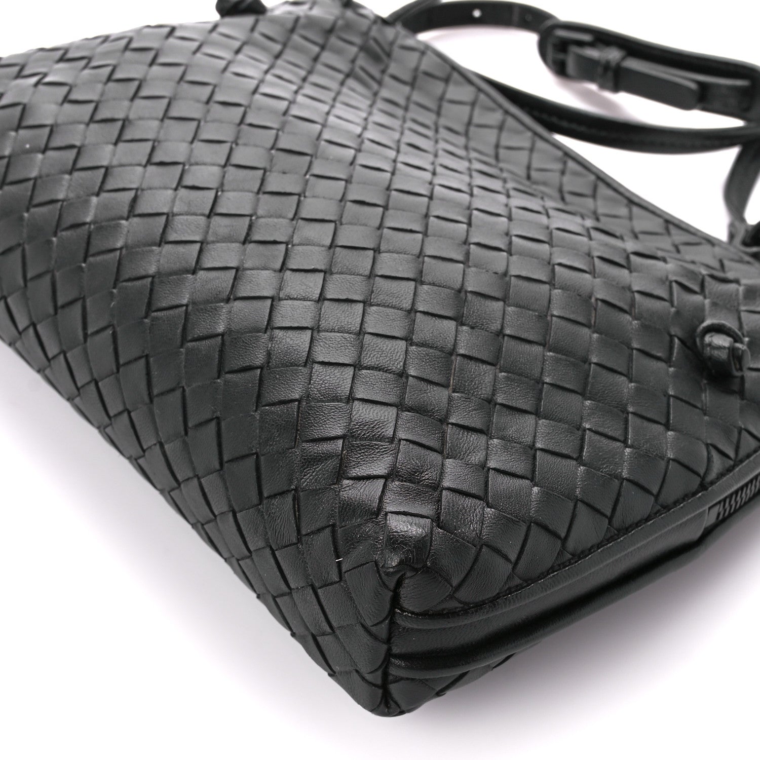 Bottega Veneta Nappa Intrecciato Nodini Bag Black 11 of 15