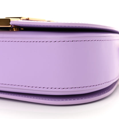 Versace Calfskin Small Greca Goddess Shoulder Bag Lilac 9 of 9