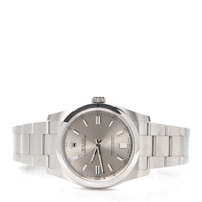 Rolex Stainless Steel 36mm Oyster Perpetual Watch Silver 116000 2 of 6