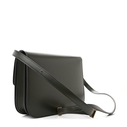 Celine Box Calfskin Medium Classic Box Flap Bag Khaki 3 of 13