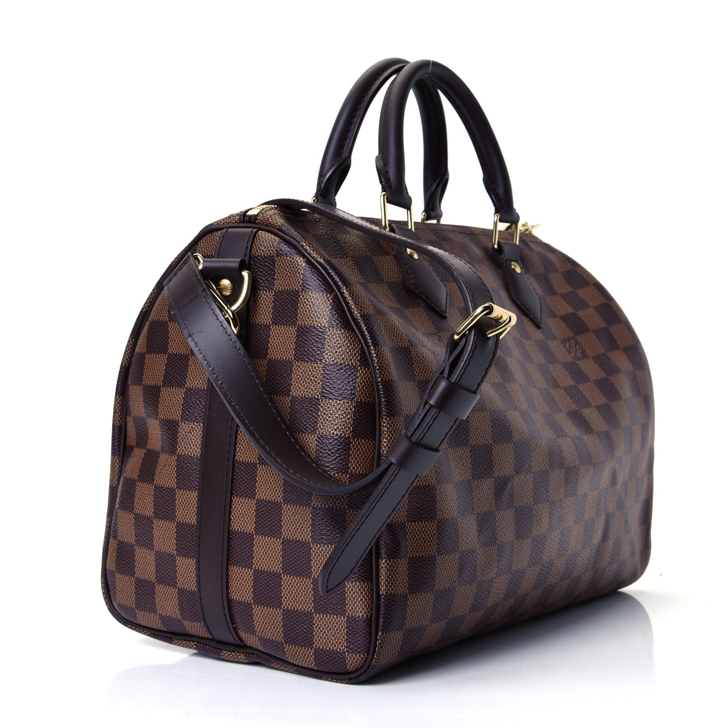 Louis Vuitton Damier Ebene Speedy Bandouliere 30 2 of 4
