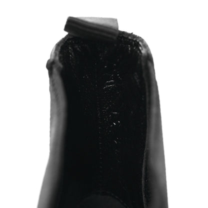 Gucci Calfskin Nappa Matelasse Frances Chelsea Boots 37 Black 12 of 15