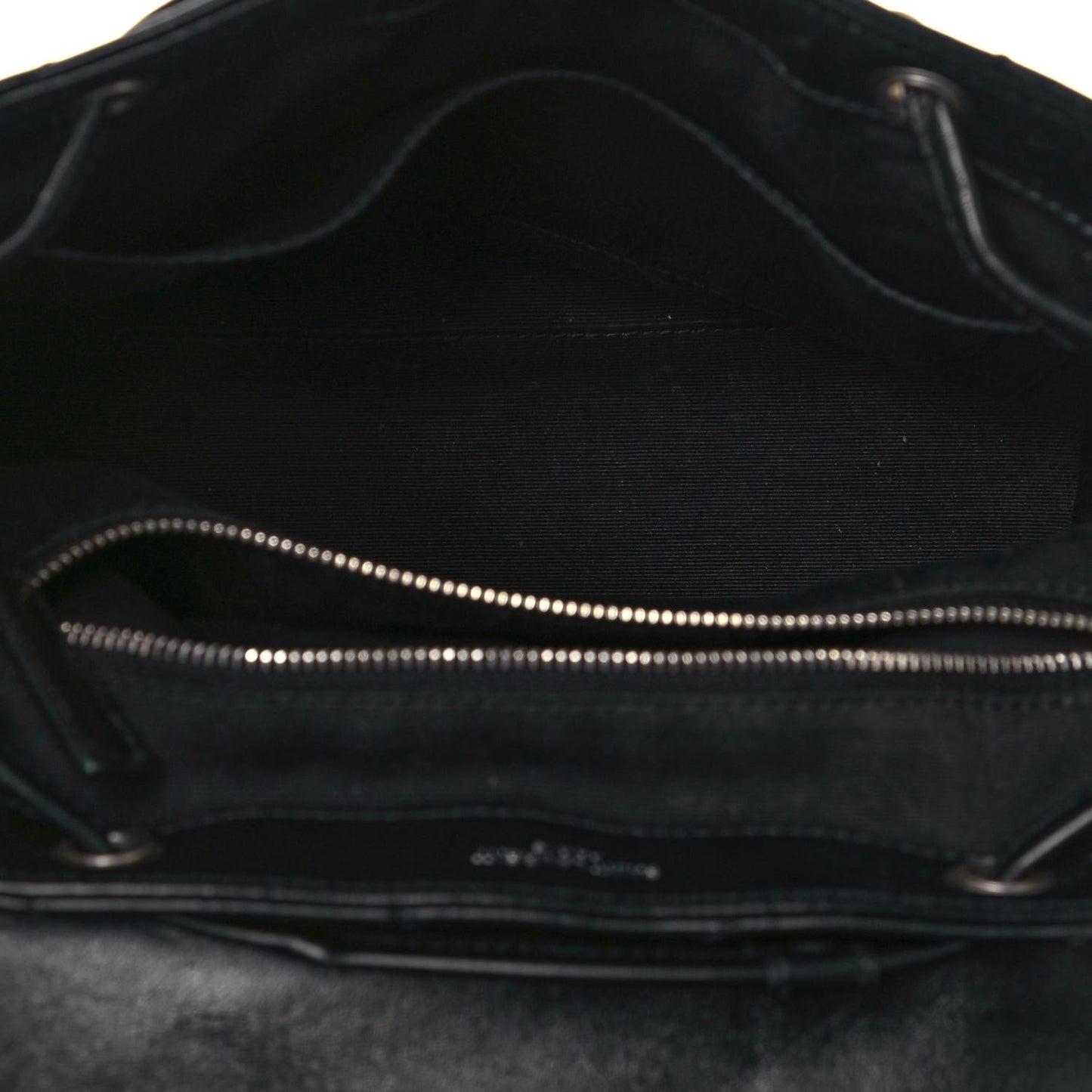 Calfskin Y Quilted Monogram Small Loulou Backpack Black