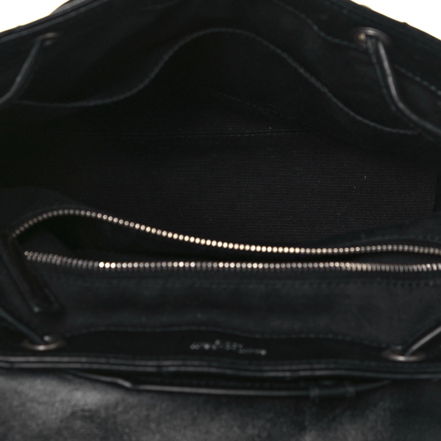 Saint Laurent Calfskin Y Quilted Monogram Small Loulou Backpack Black 5 of 16