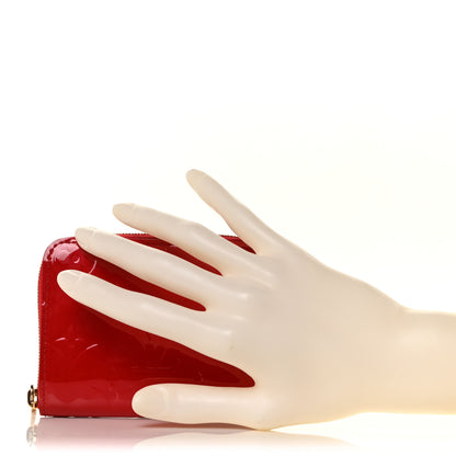 Louis Vuitton Vernis Zippy Coin Purse Cherry 2 of 8