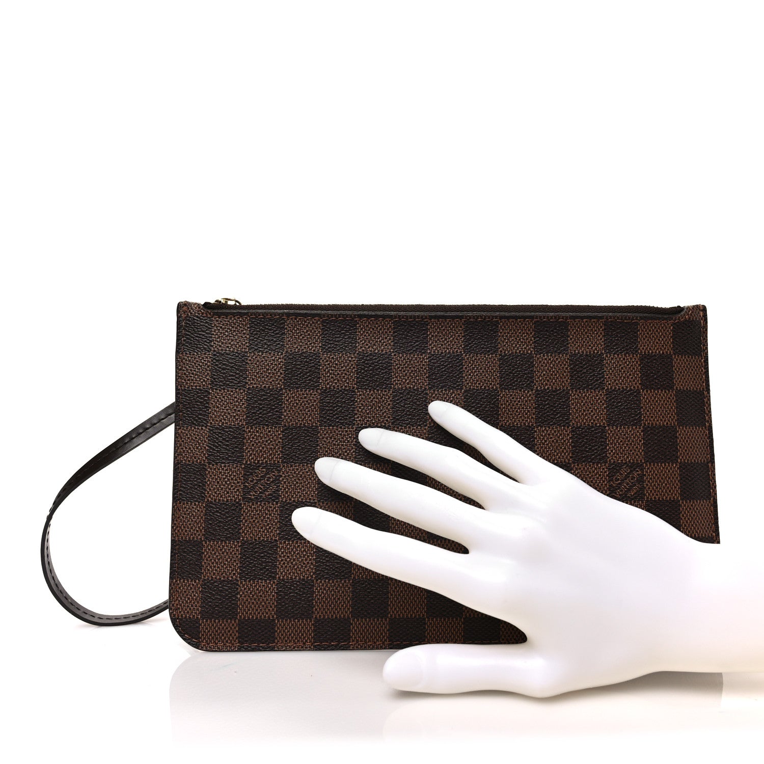 Louis Vuitton Damier Ebene Neverfull MM GM Pochette 2 of 6