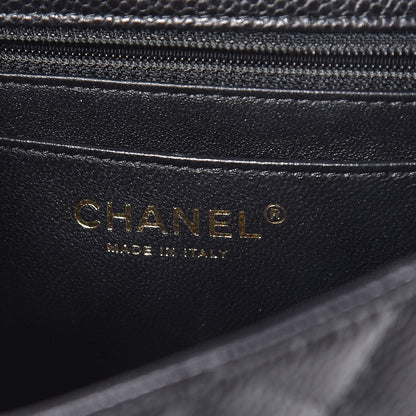 Chanel Caviar Quilted Mini Rectangular Flap Black 6 of 8