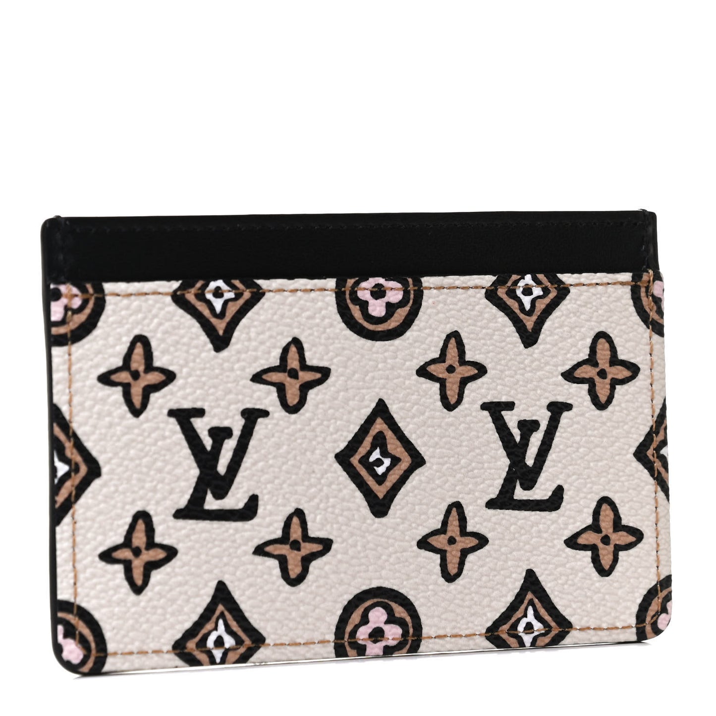 Monogram Giant Wild At Heart Card Holder Arizona