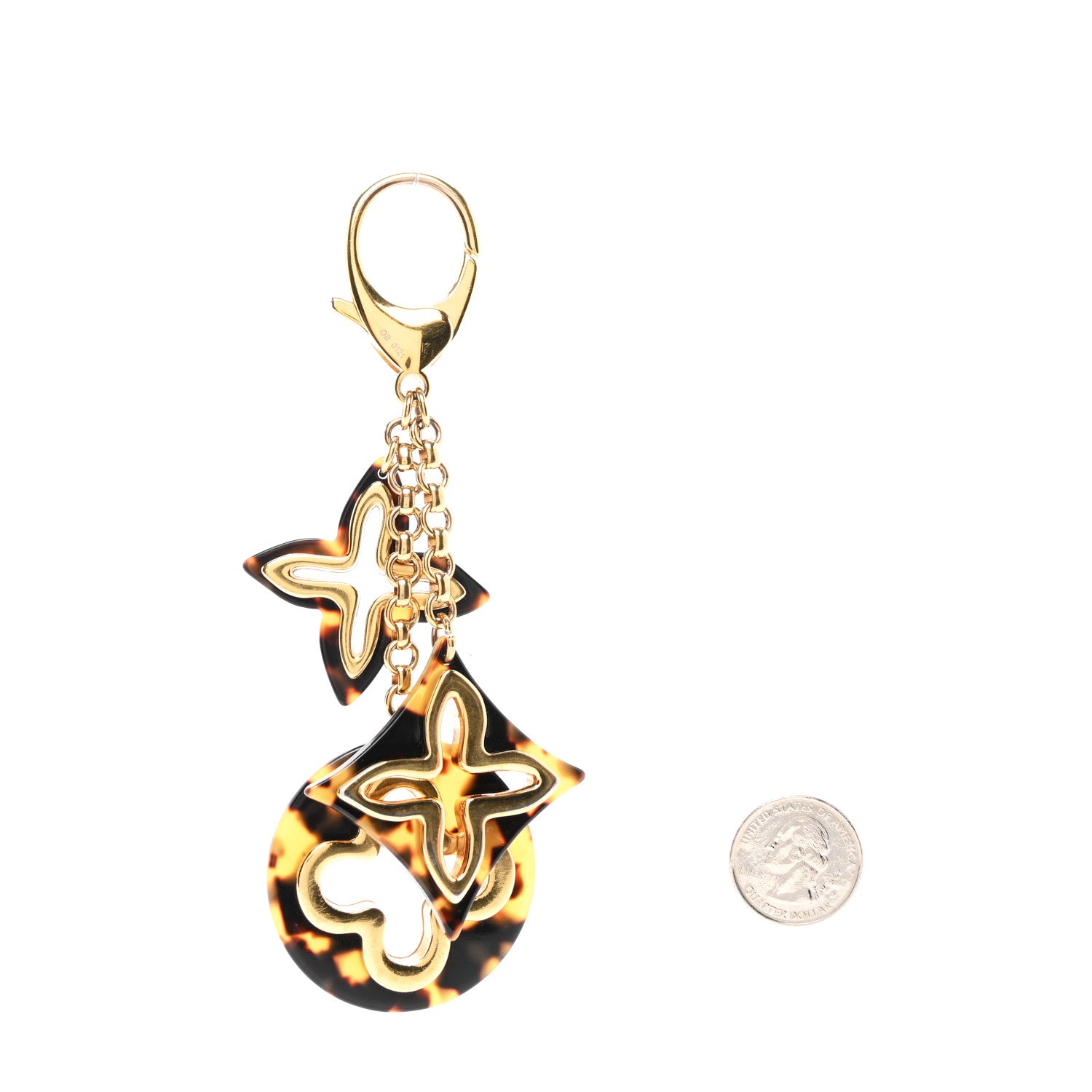 Louis Vuitton Insolence Bag Charm Ecaille 2 of 4