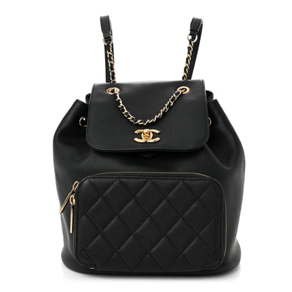 Chanel Caviar Quilted Business Affinity Backpack Black 1 of 13
