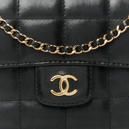 Chanel Lambskin Quilted Mini Chocolate Bar Flap Black 8 of 10