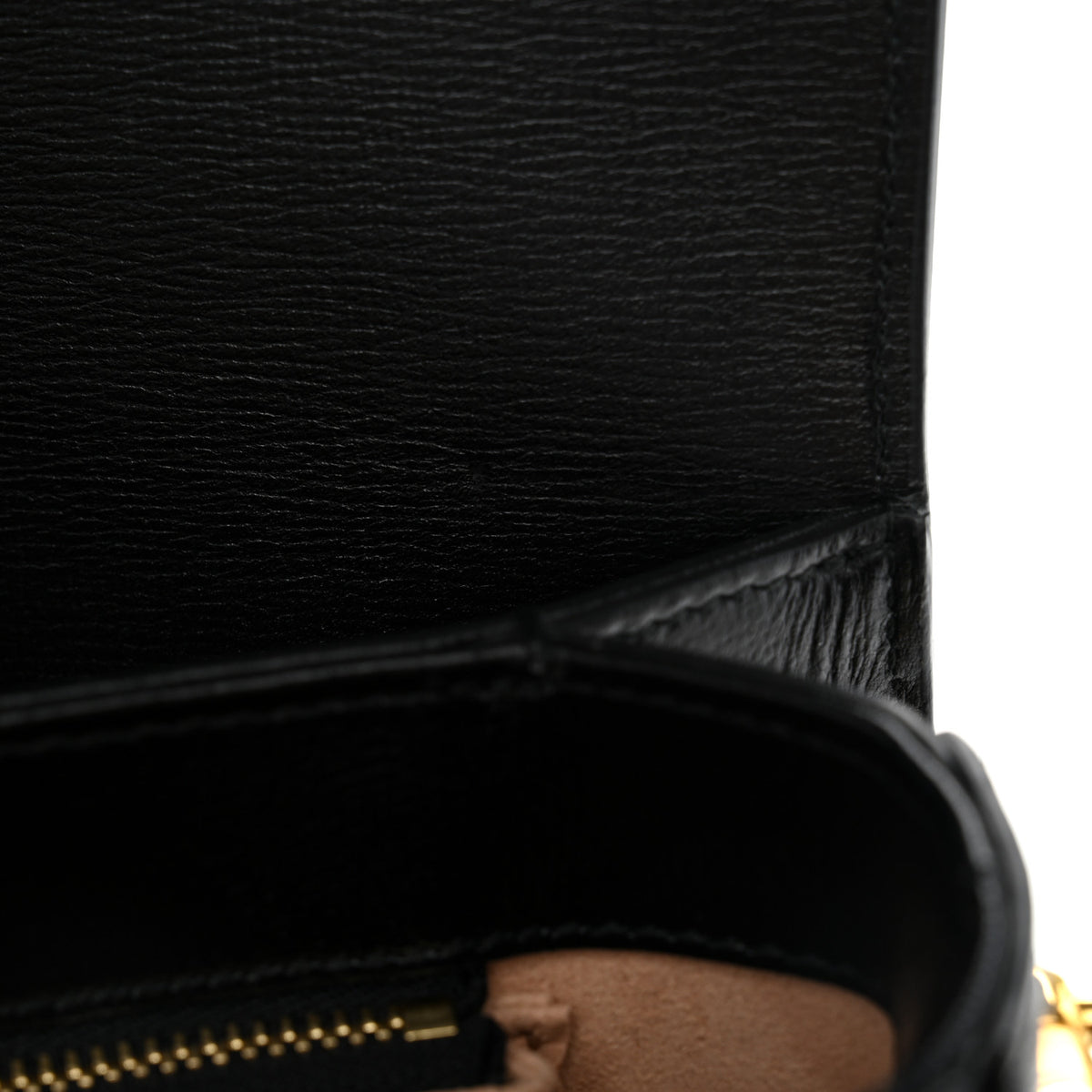Gucci Azalea Calfskin Horsebit 1955 Shoulder Bag Black 11 of 12