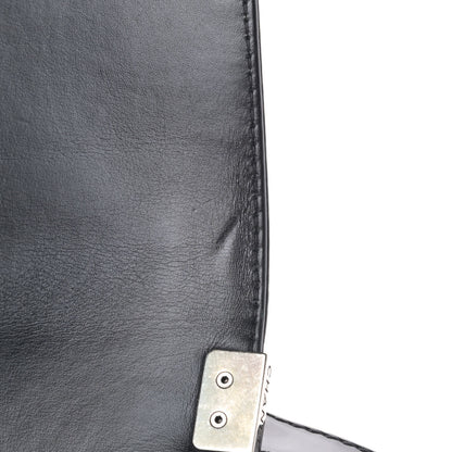 Chanel Patent Calfskin Quilted Medium Boy Flap Black 5 of 5