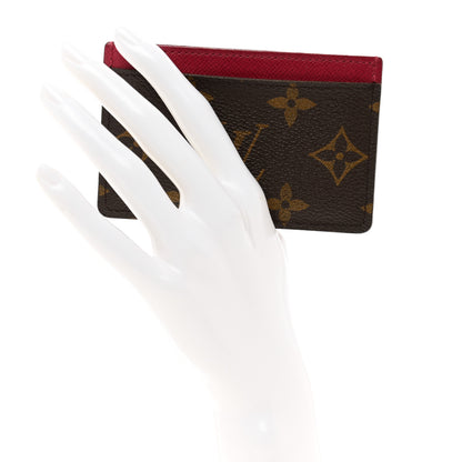 Louis Vuitton Monogram Card Holder Fuchsia 2 of 7