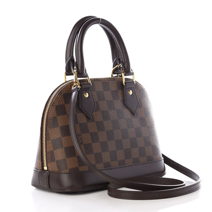 Louis Vuitton Damier Ebene Alma BB 2 of 7