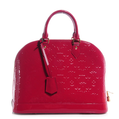Louis Vuitton Vernis Alma MM Rose Indien 1 of 8