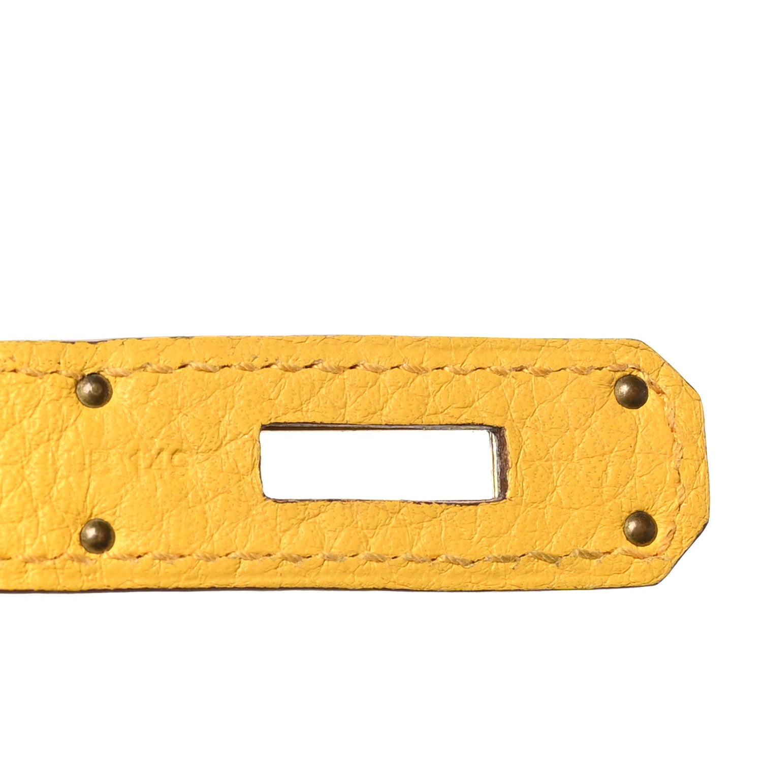 Hermes Togo BIRKIN 30 Jaune Ambre 6 of 10