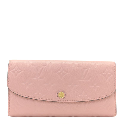 Louis Vuitton Empreinte Emilie Wallet Rose Poudre 1 of 10