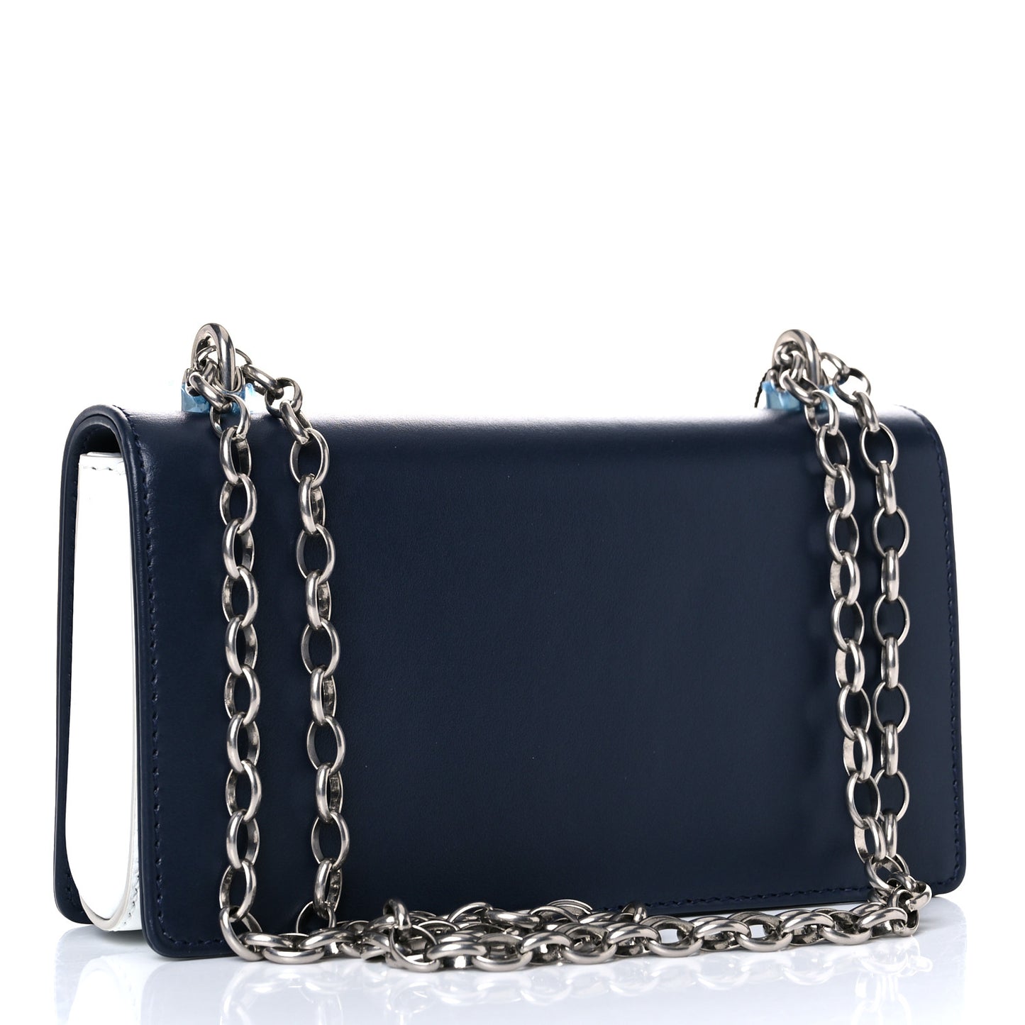 Nappa DG Girls Shoulder Bag Blue