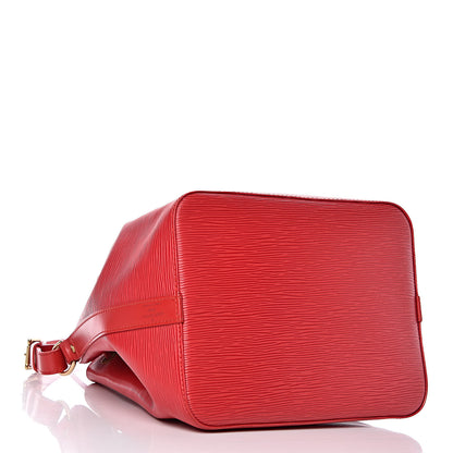Louis Vuitton Epi Petit Noe Castillan Red 4 of 10