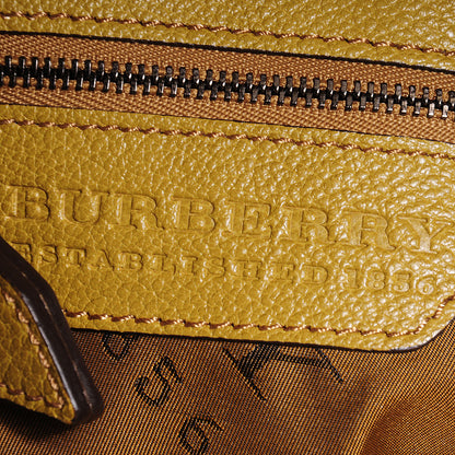 Burberry Raffia Large Covington Tote Dark Ochre 7 of 9