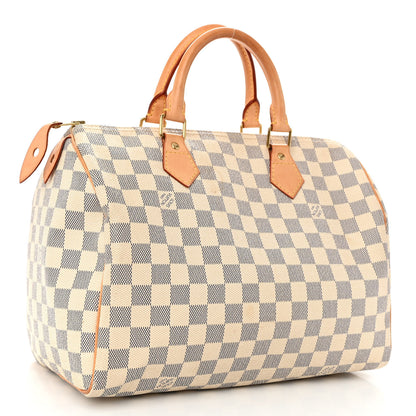 Louis Vuitton Damier Azur Speedy 30 3 of 10